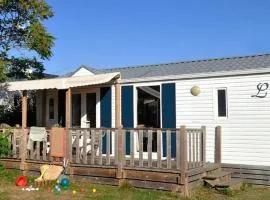 Mobil home confortable avec terrasse à Saint-Lunaire - API-1-52-1103