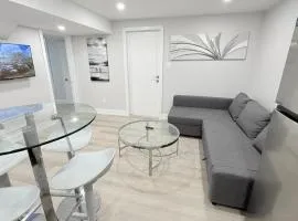 Modern and Cozy Basement Suite,2 Bedrooms with Kitchen ,Parking and Separate Entrance