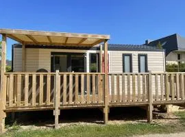 Mobil-home avec terrasse pour 4 personnes à Saint-Lunaire - API-1-52-1191