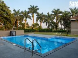 StayVista at Canton Villa with Outdoor Pool, AC, WiFi