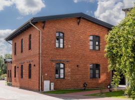 Lokschuppen Pasewalk- Gästehäuser mit DZ, EZ und Küche, ξενοδοχείο σε Pasewalk