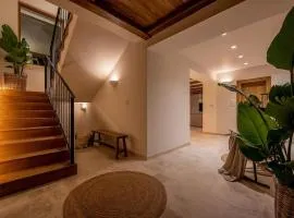 Glass Gym, Tennis, Spa & Pool James Bond Mansion