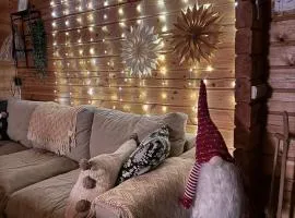 Ylläs Valokki - sauna, fireplace, Ylläs view