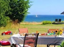 Fjellerup met uitzicht op het water