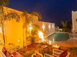 ELIVAAS Le Aravella 3 BHK Villa with Gazebo, Balcony & Private Pool