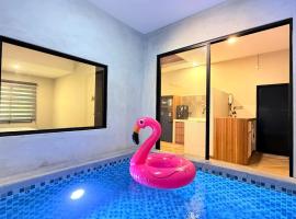 Me'Lawwa Studio -Private Pool-, hotel din Kampung Padang Masirat