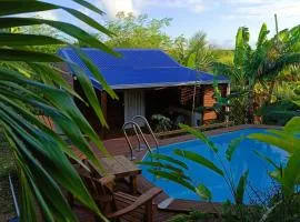 Le Paradis des Colibris Gîte créole avec piscine table dhôtes et nature à Anse Bertrand