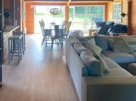 Log Cabin With Hot Tub And Fjord View