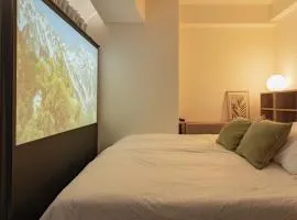 SHIKA HOME 横浜中華街-大画面プロジェクター付 Couple Family向け快適アパートメント-長期滞在OK
