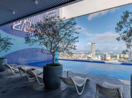 22Macalisterz Georgetown Studio, hotell med bubbelbad i George Town