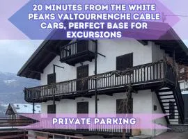 20 minutes from the Cervino Sky Paradise ski lift