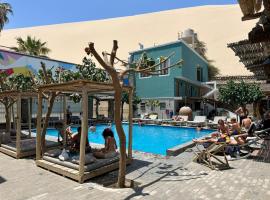 Viajero Huacachina Hostel、イカのホテル