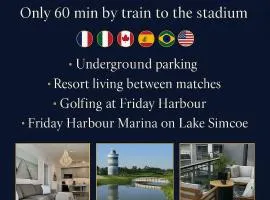 Stunning Stayz At Friday Harbour Beach Marina Resort Lake Simcoe Innisfil