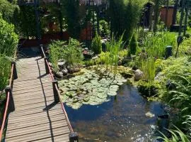 Charmante Fachwerkhaushälfte mit Sauna