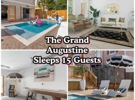 The Grand Augustine l Heated Pool l Walk to DNTN