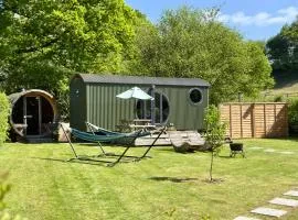 The Shepherd's Hut at Hidden Wood Glamping