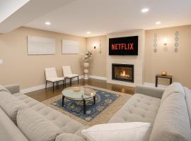 Windsor में, होटल Executive 2BR Lower Suite Private & Spacious Close to USA Border