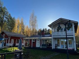 Huvila upeissa järvimaisemissa ulkoporeammeella, hotel v destinaci Kuopio