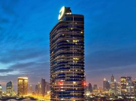 Damac Maison Downtown Dubai Luxury 1BR Walk to Dubai Mall: Dubai'de bir otel