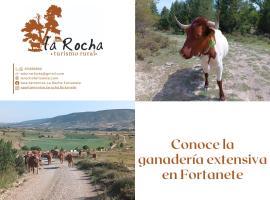 Apartamentos de Turismo Rural La Rocha, ξενοδοχείο σε Fortanete
