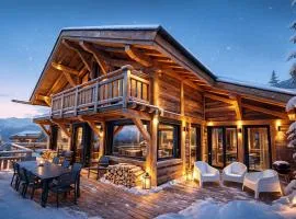 Chalet Aguila - Jacuzzi et sauna panoramique - vue spectaculaire