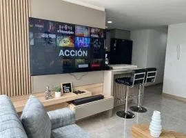 Apto Moderno,Tranquilo, Avenida las Vegas, cerca al Metro, a 20 min de Provenza