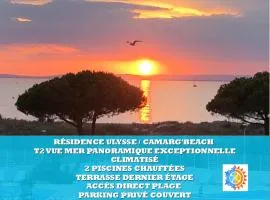 CAMARG'Beach Vue mer-Piscines-Plages-Tennis-Parking-4PERS