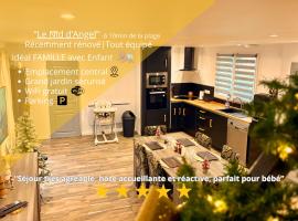 Charmante MAISON avec JARDIN & PARKING, tout équipé et confort - 10 min à pied de la mer, hotel a Criel-sur-Mer