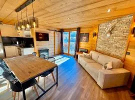 CENTRE DES ORRES 1800 - Appartement 3 chambres - 8 PERSONNES - SUD - Parking - Près de 60m2 hab