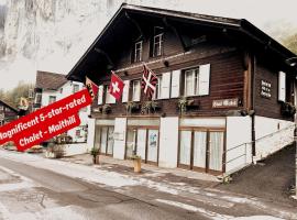 Chalet Maithili Lauterbrunnen -152-Year-Old Majestic Chalet, hotel in Lauterbrunnen