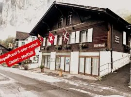 Chalet Maithili Lauterbrunnen -152-Year-Old Majestic Chalet