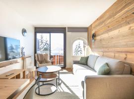 Le Roche Mantel - Appart 4p à Alpe d'Huez, hotel v destinaci LʼAlpe-dʼHuez