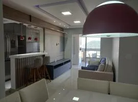 Apartamento Praia Grande Varanda vista mar