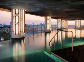 Signature 2BR Apartment ARC100 Vasa Suite Surabaya City Centre with Balcony by Le Ciel Hospitality ที่พักที่ทำอาหารเองได้ในสุราบายา