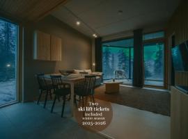 Aurora Chalet B5 Ski-in Ski-out, Mountain View by Aavalevi，列維的木屋