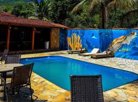 Pousada Recanto dos Lima, Hotel mit Whirlpools in Praia do Bananal