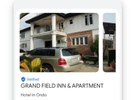 GRANDFIELD INN & Apartment, отель с парковкой в городе Ondo
