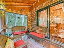 On-Site Pond and Trails Lake Luzerne Cabin