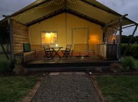 Hidden Valley Glamping, luxusní kemp v destinaci Buckland