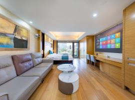 Sanlitun Gongti Shimao Hotel Apartment, apartmen servis di Beijing