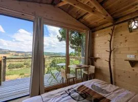 "La cabane", la roseraie de Zoubiroux
