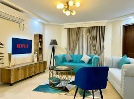 Chic Turquoise Apt - Self Checkin , Imtiaz Mall & Dining