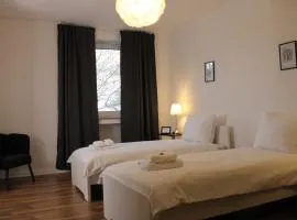 Zimmer im Zentrum mit drei Einzelbetten