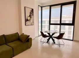 Luxury waterfront apartment with private beach