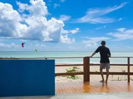 Galinhos Kite House - Casa à beira-mar para Kite, família e relaxamento