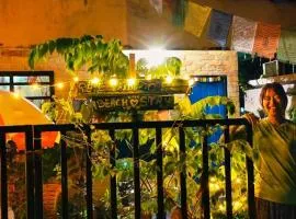 Peace and love beach stay