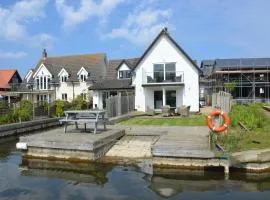 Broadwater on the river in Wroxham