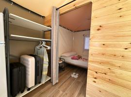 Tienda Guara, camping de lujo en Alqu&eacute;zar