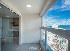 Apto a 750m do Mar c/ varanda e churrasq. GVT2105