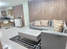 Beautiful second level apartment with pool